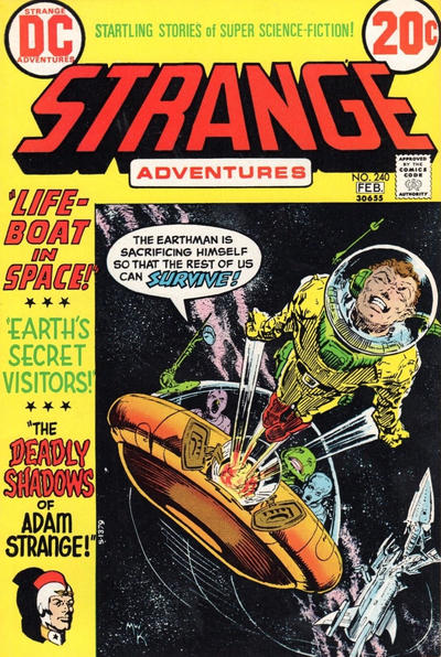 Strange Adventures 1950 #240 - back issue - $6.00