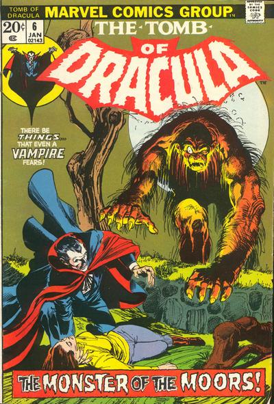 Tomb of Dracula 1972 #6 - 9.0 - $44.00