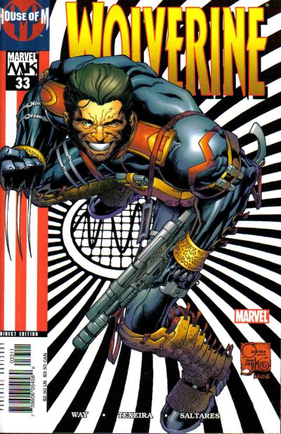 Wolverine #33 Direct Edition - back issue - $4.00