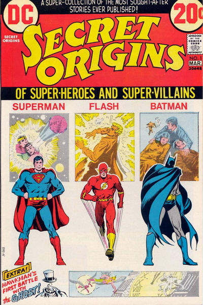 Secret Origins 1973 #1 - 8.5 - $16.00