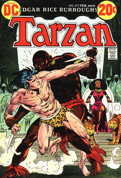 Tarzan 1972 #217 - reader copy - $3.00