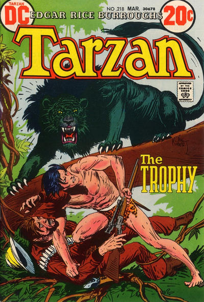 Tarzan 1972 #218 - reader copy - $3.00