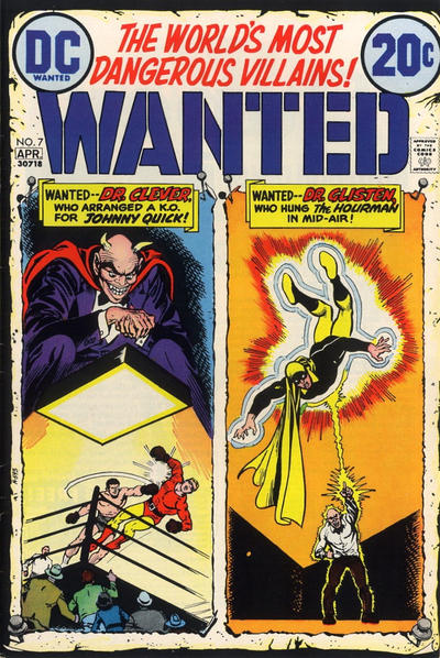 Wanted. The World's Most Dangerous Villains 1972 #7 - back issue - $4.00