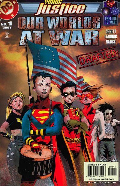 Young Justice: Our Worlds At War 2001 #1 - back issue - $5.00