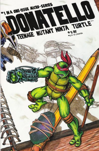 Donatello, Teenage Mutant Ninja Turtle 1986 #1 - 9.2 - $40.00