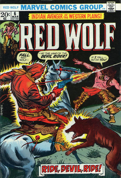 Red Wolf #6 - reader copy - $3.00