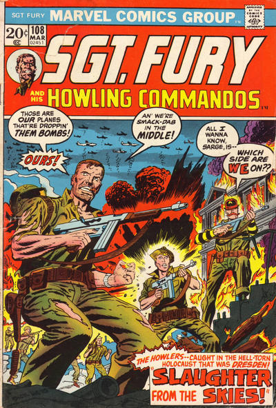 Sgt. Fury 1963 #108 - back issue - $3.00