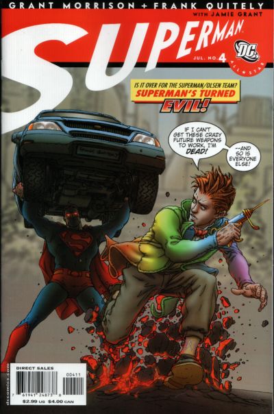 All Star Superman #4 Direct Sales - back issue - $4.00