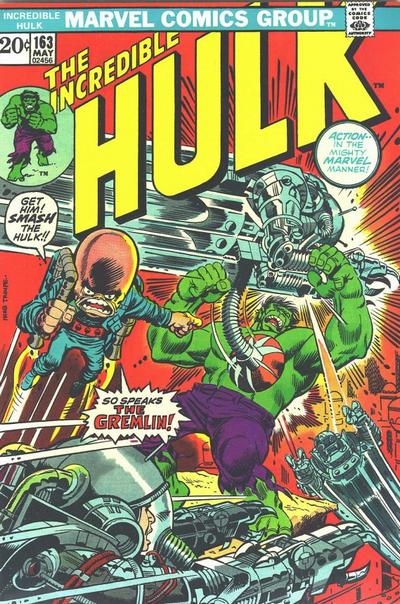 The Incredible Hulk 1968 #163 - 9.0 - $18.00
