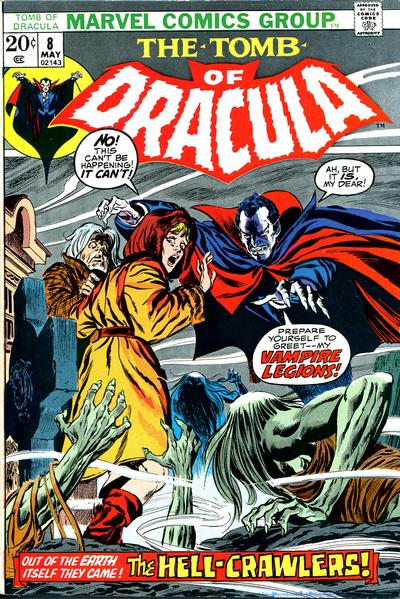 Tomb of Dracula 1972 #8 Regular Edition - 8.5 - $23.00