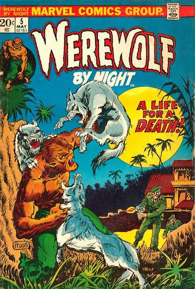 Werewolf by Night 1972 #5 - 9.0 - $23.00