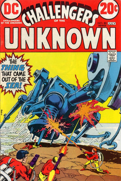 Challengers of the Unknown 1958 #80 - back issue - $9.00