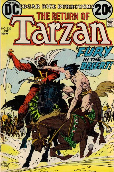 Tarzan 1972 #220 - back issue - $5.00