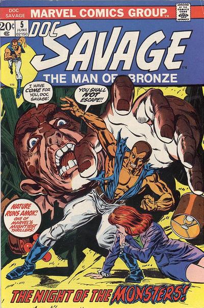 Doc Savage 1972 #5 - back issue - $11.00