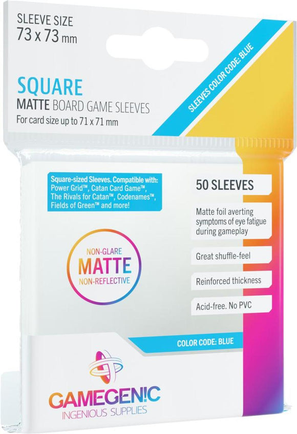 MATTE Sleeves: Square 73 x 73 mm