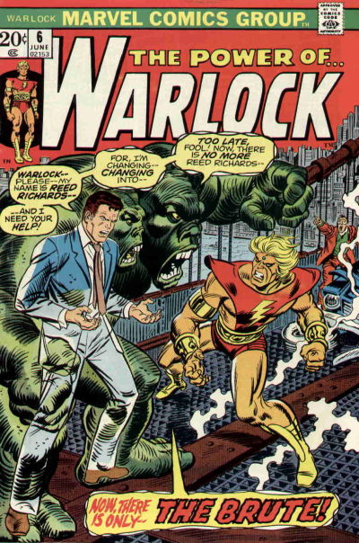 Warlock 1972 #6 - 8.5 - $17.00