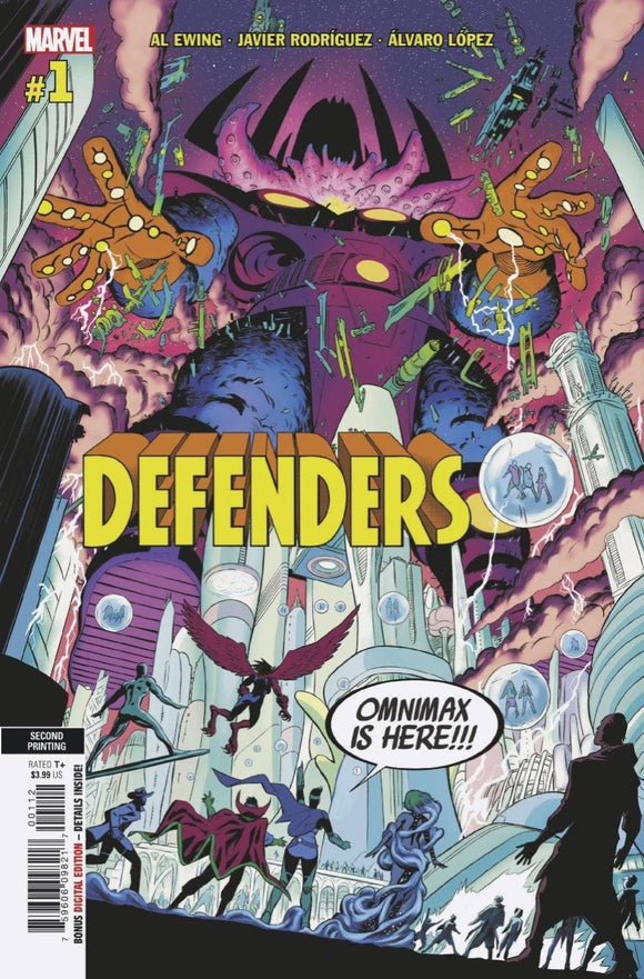 DEFENDERS #1 2ND PTG VAR (OF 5)