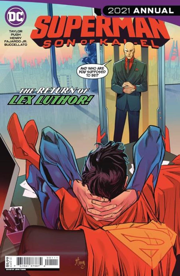 SUPERMAN SON OF KAL-EL 2021 ANNUAL #1 ONE SHOT CVR A JOHN TIMMS