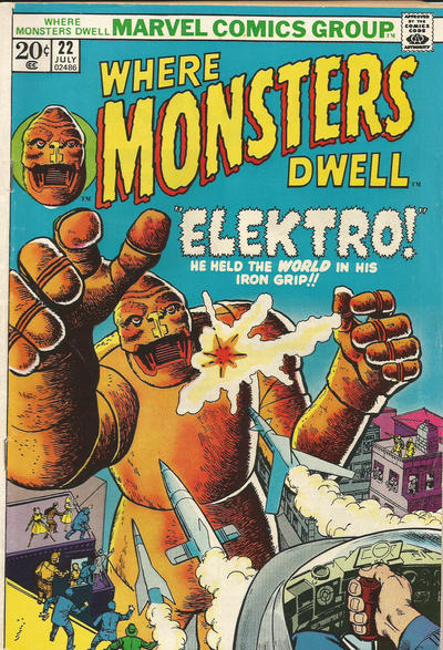 Where Monsters Dwell 1970 #22 - 8.0 - $19.00