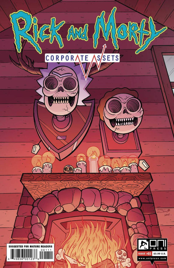 RICK AND MORTY CORPORATE ASSESTS #1 CVR A WILLIAMS