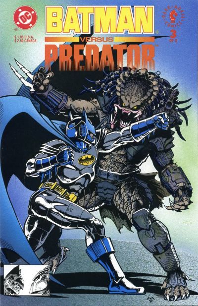 Batman versus Predator [Regular] #3 Direct ed. - back issue - $8.00