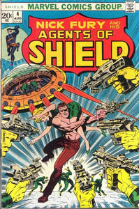 SHIELD [Nick Fury and His Agents of SHIELD] 1973 #4 - back issue - $9.00