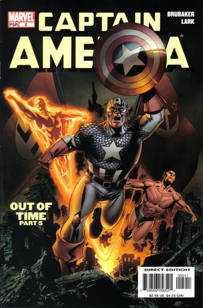 Captain America #5 Direct Edition - back issue - $4.00