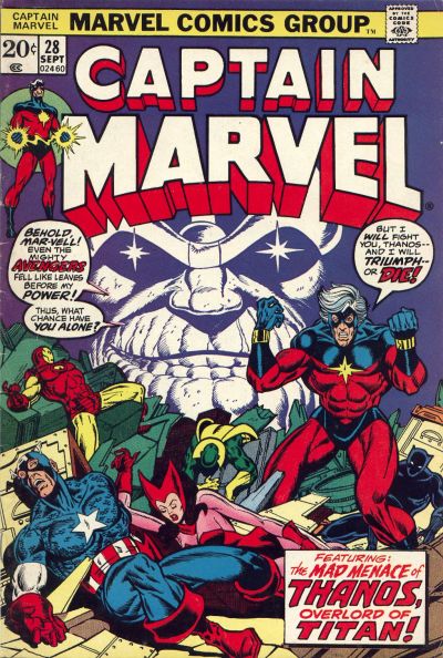 Captain Marvel 1968 #28 Regular Edition - reader copy - $12.00