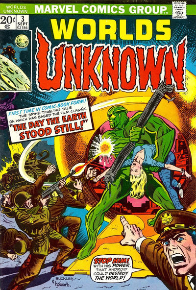 Worlds Unknown 1973 #3 - back issue - $4.00