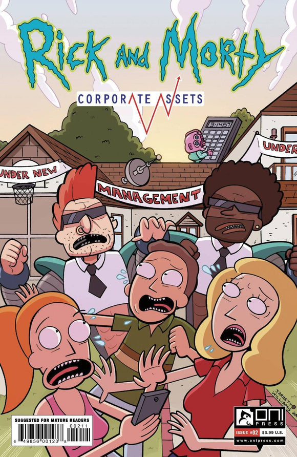 RICK AND MORTY CORPORATE ASSESTS #2 CVR A WILLIAMS