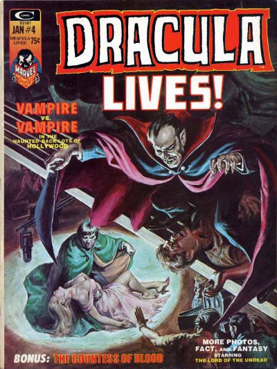 Dracula Lives 1973 #4 - back issue - $12.00