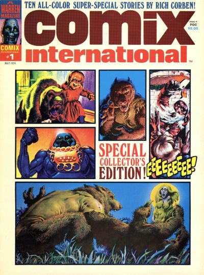 Comix International 1974 #1 - 7.5 - $40.00
