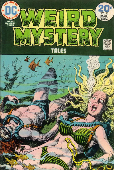 Weird Mystery Tales 1972 #10 - 9.0 - $20.00