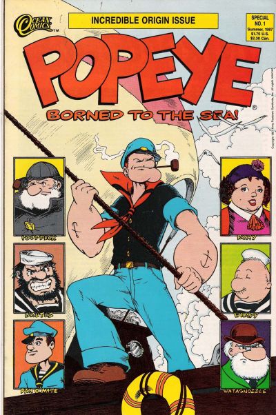 Popeye Special 1987 #1 - No Condition Defined - $4.00