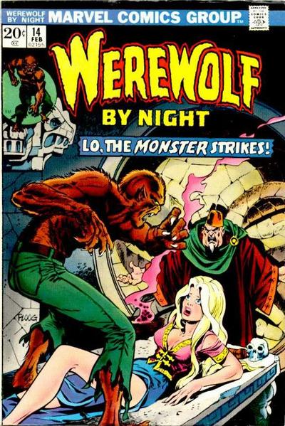 Werewolf by Night 1972 #14 - 8.0 - $22.00
