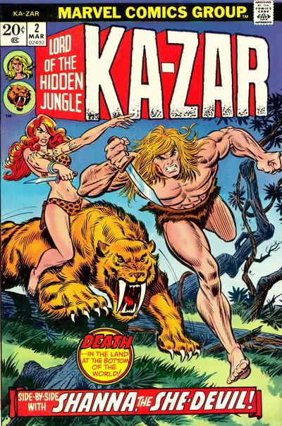 Ka-Zar 1974 #2 - back issue - $4.00