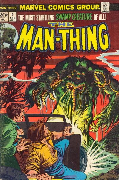 Man-Thing 1974 #4 - back issue - $13.00