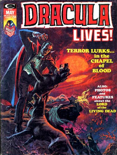 Dracula Lives 1973 #6 - back issue - $14.00