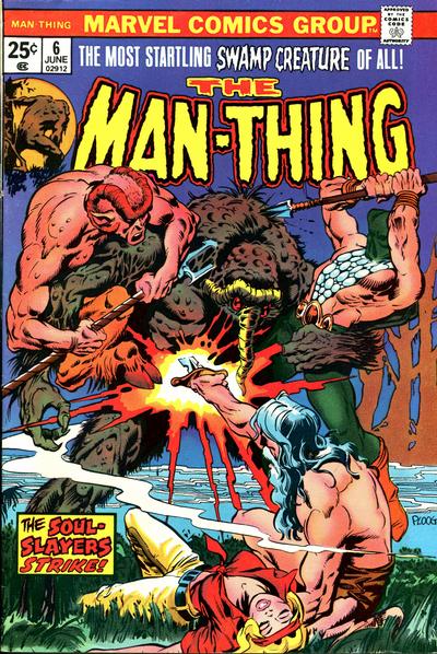 Man-Thing 1974 #6 - 8.5 - $19.00