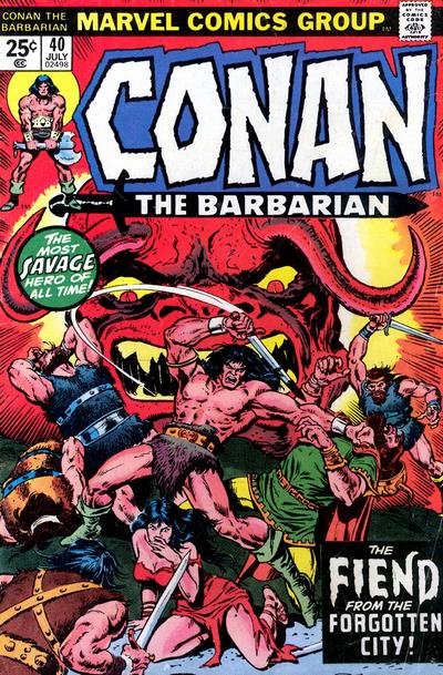 Conan the Barbarian 1970 #40 - back issue - $15.00