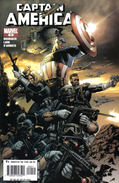 Captain America #9 Direct Edition - back issue - $12.00