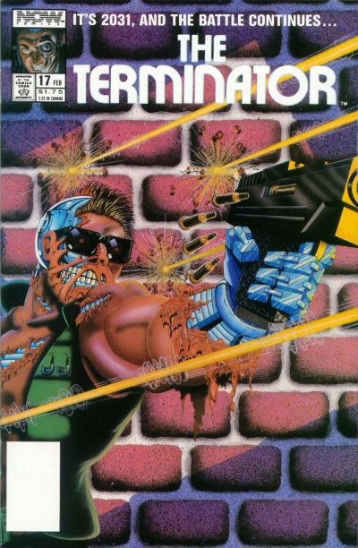 The Terminator 1988 #17 Direct ed. - back issue - $4.00