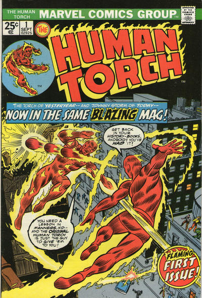 The Human Torch 1974 #1 - 8.5 - $18.00