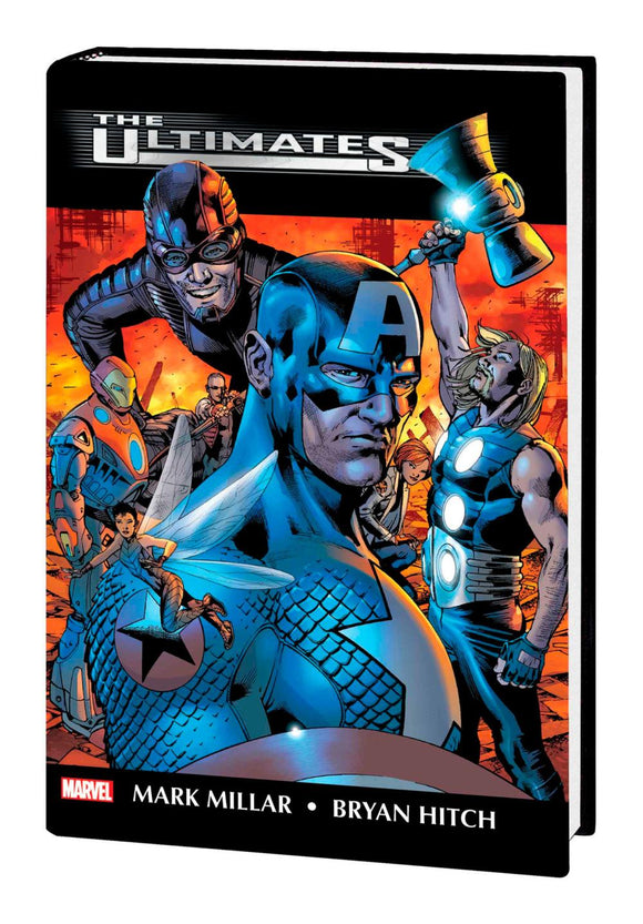 ULTIMATES BY MILLAR & HITCH OMNIBUS HC HITCH ULTIMATES COVER [NEW PRINTING 2, GATEFOLD]