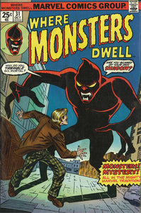 Where Monsters Dwell 1970 #31 - back issue - $6.00