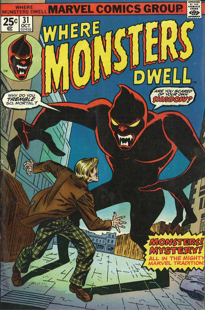 Where Monsters Dwell 1970 #31 - back issue - $6.00