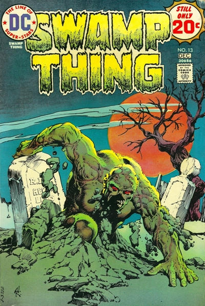 Swamp Thing 1972 #13 - back issue - $14.00