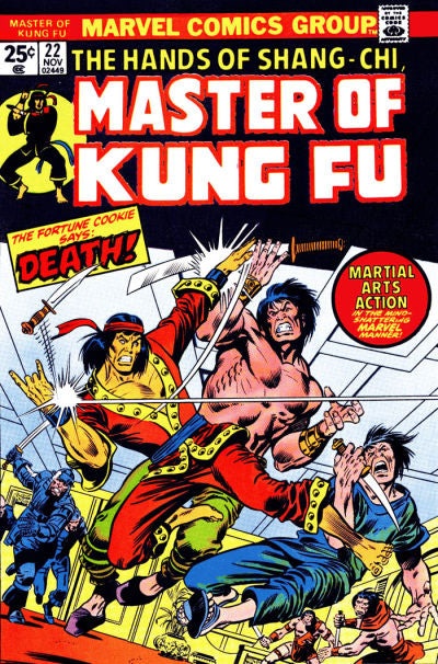 Master of Kung Fu #22 - reader copy - $3.00