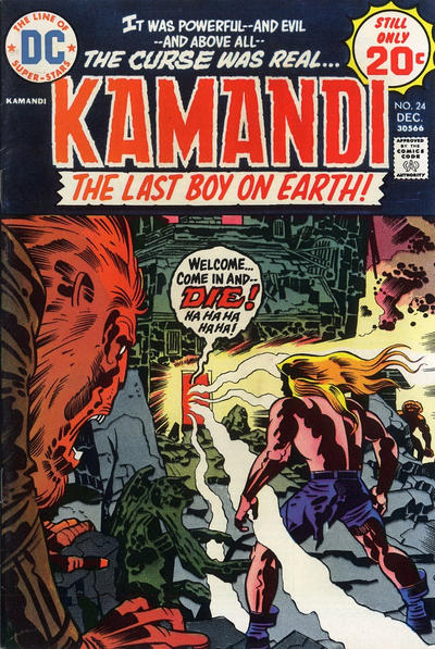 Kamandi, the Last Boy on Earth 1972 #24 - back issue - $7.00