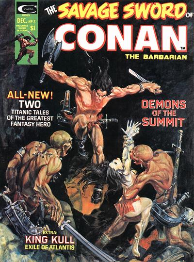 The Savage Sword of Conan 1974 #3 - back issue - $15.00